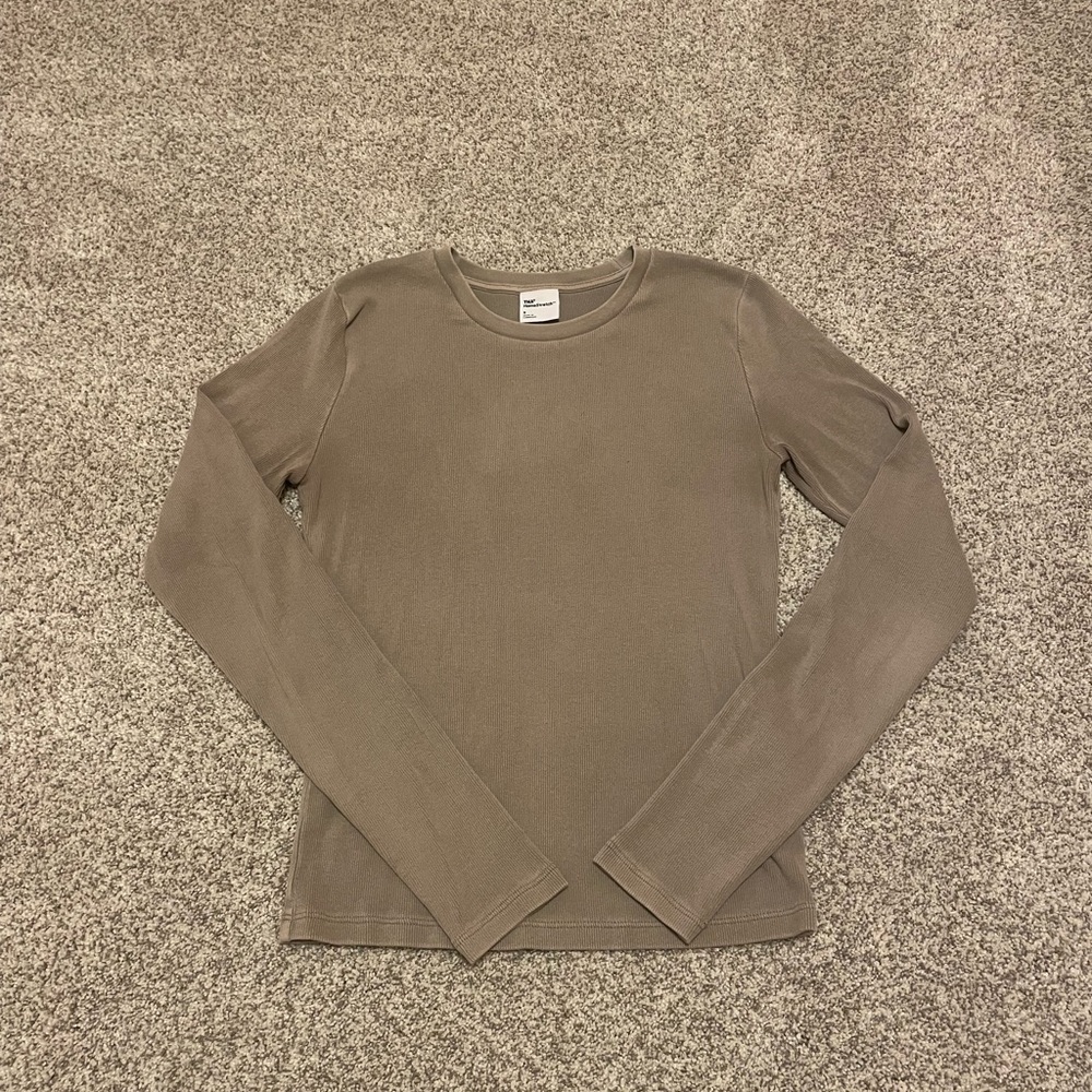 Aritzia TNA Homestretch Long Sleeve T-Shirt